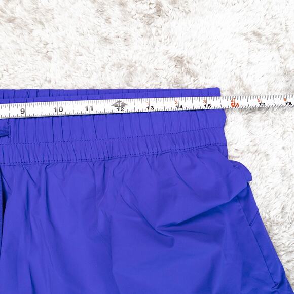 Spyder Active Lined Blue Running Shorts Womens Size M NWOT - Picture 4 of 11